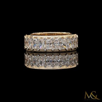 Men's Diamond Ring | R08069 | 14K Yellow Gold