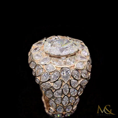 Men's Diamond Ring | R90190 | 10K Yellow Gold