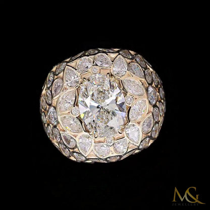 Men's Diamond Ring | R90190 | 10K Yellow Gold
